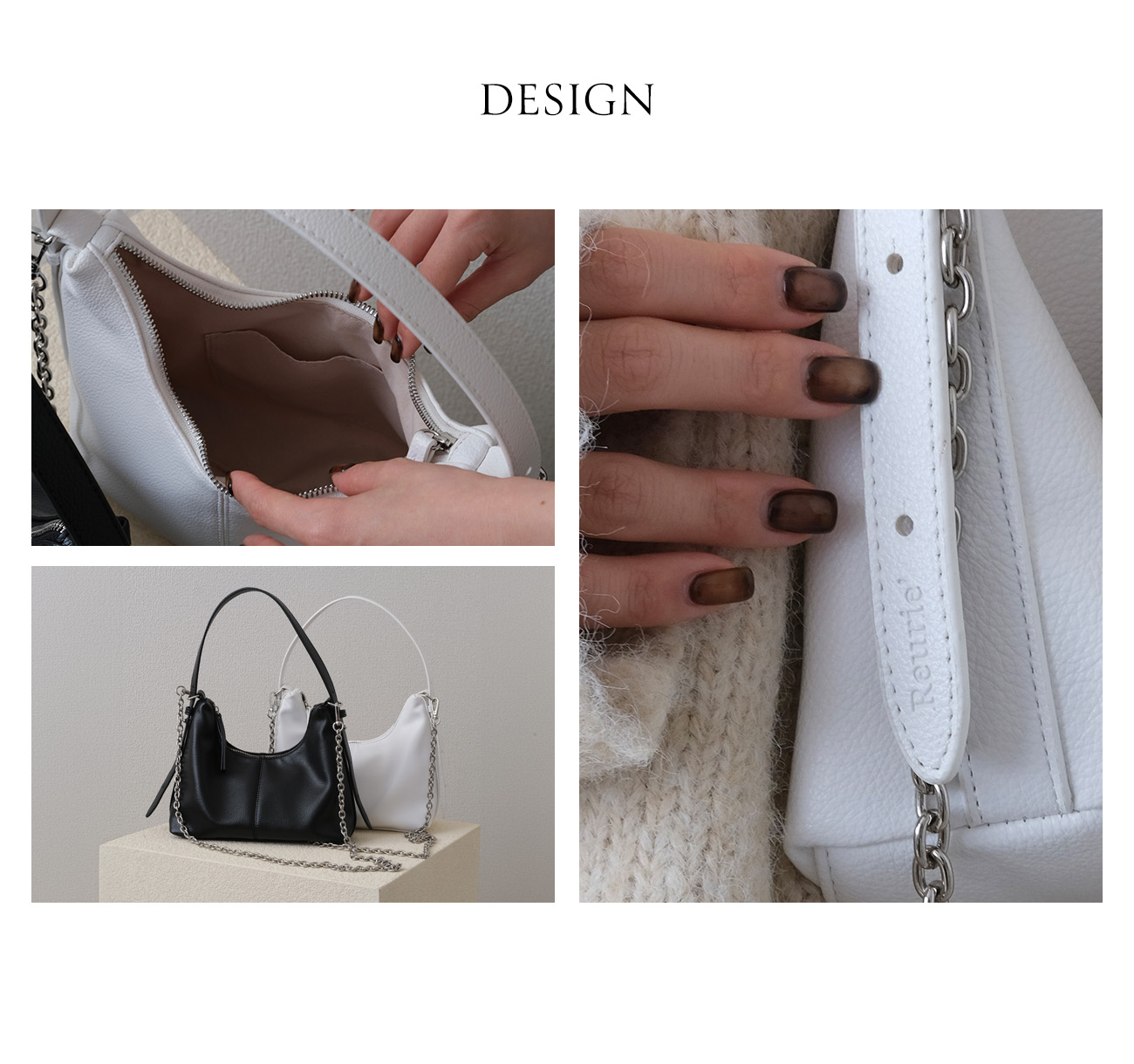 original chain strap hobo bag Reurie'（レウリィ）
