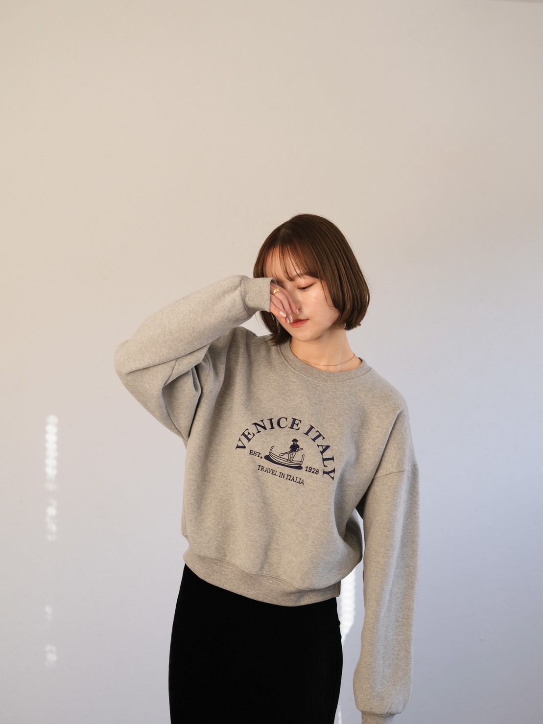 venice logo sweat TOPS Reurie'（レウリィ）