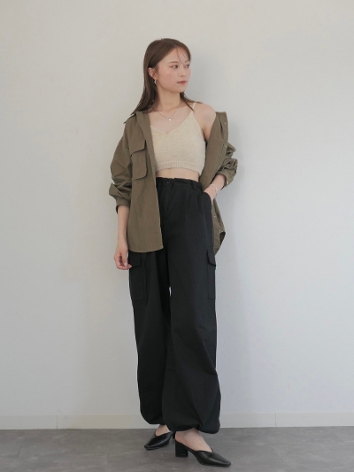 belted cargo pants