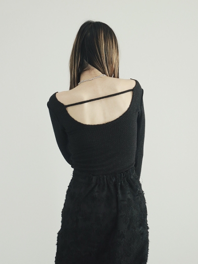 back open summer knit