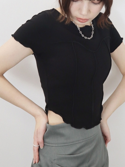 bustier mellow top