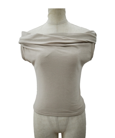 off shoulder nosleeve tops(ayaka select)