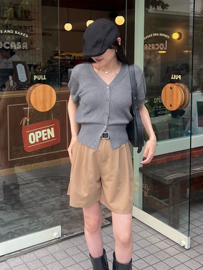 half sleeve sheer cardigan(sayaka select)