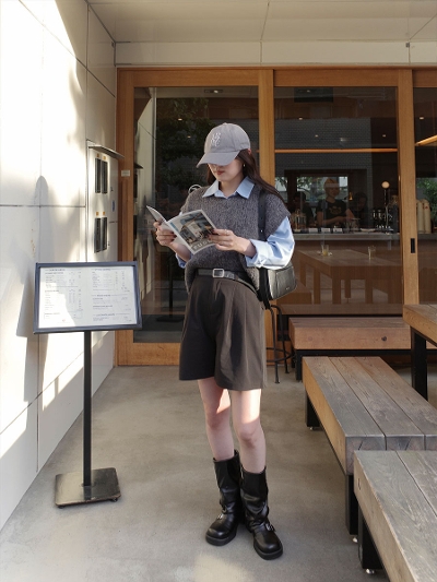 belted half pants(sayaka select)
