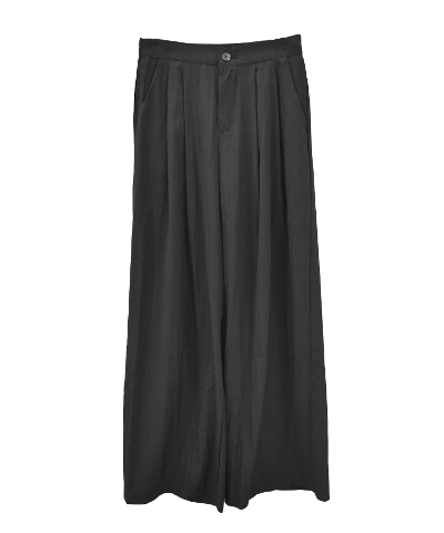 linen wide slacks