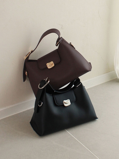 original nuance metal flap bag