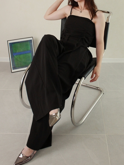 original tuck wide slacks