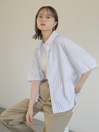 pin stripe shirt